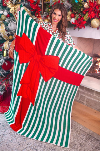 Wrapped in a Bow Luxe Blanket
